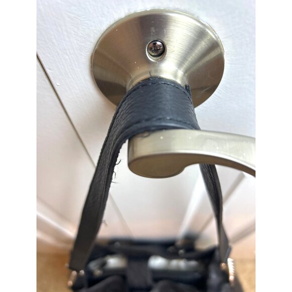 Michael Kors Black Leather Satchel - Picture 7 of 13